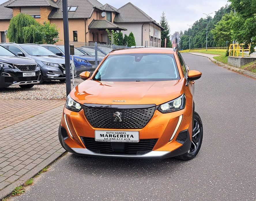 Peugeot 2008 Benzynka*130KM*fullLed*Kamera360*GrzaneFotele*Alu*PięknyKolor*