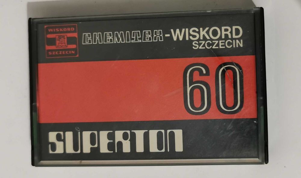 Kaseta magnetofonowa Wiskord Szczecin Superton C-60