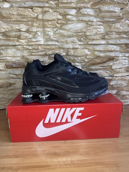 Кросівки Nike Supreme Shox Ride 2 Black Найк Шокс Супрім р40-44