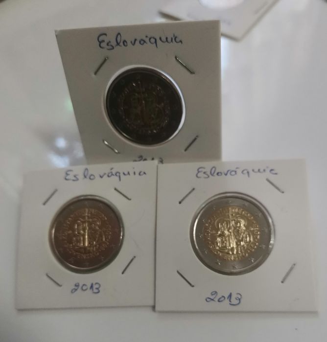 Moeda UNC comemorativa de 2€ - Eslováquia 2013