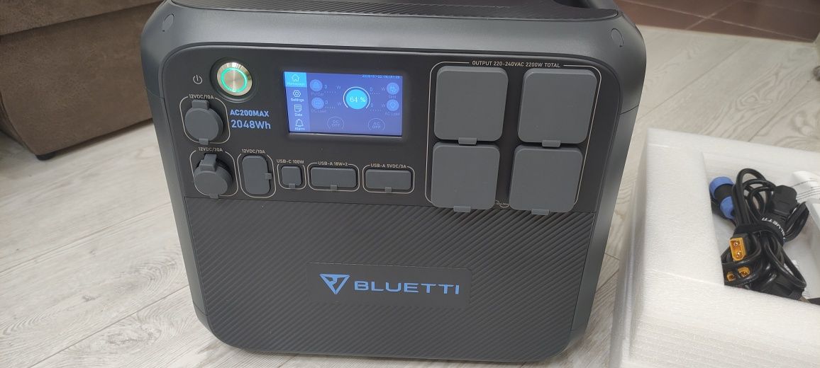 Зарядна станція,зарядная станция BLUETTI AC200MAX 2200 Вт 2048 Европа