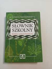 Książka słownik szkolny. Terminy i pojęcia botaniczne.