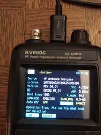 Analizator antenowy (VNA) KVE60C

Funkcja:
1. Antena pomiarowa SWR (ws