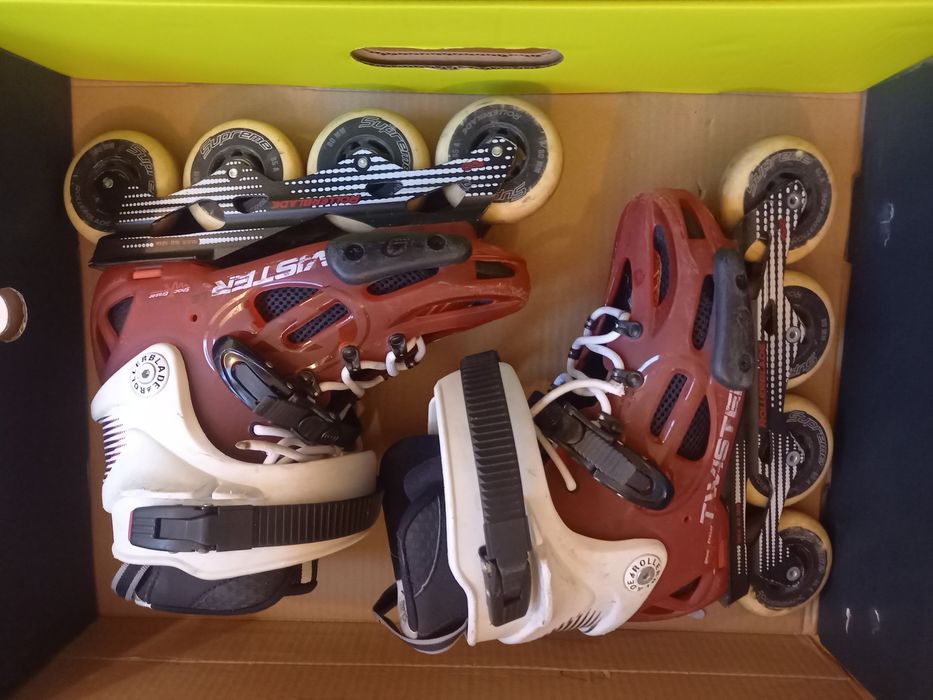 Rollerblade Twister Le r 40 wk 25.5 4x80mm Rolki fsk slalom