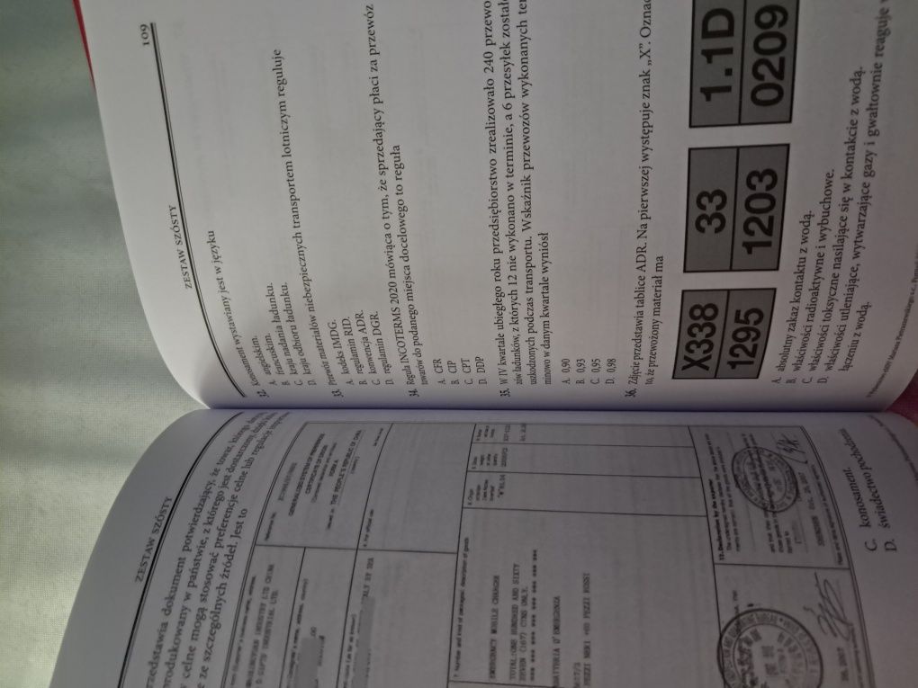 Testy organizacja transportu