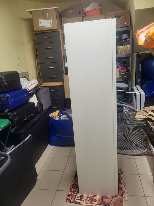 Szafka, słupek łazienkowy, wiszący Cersanit,lakier,biały, wiszący