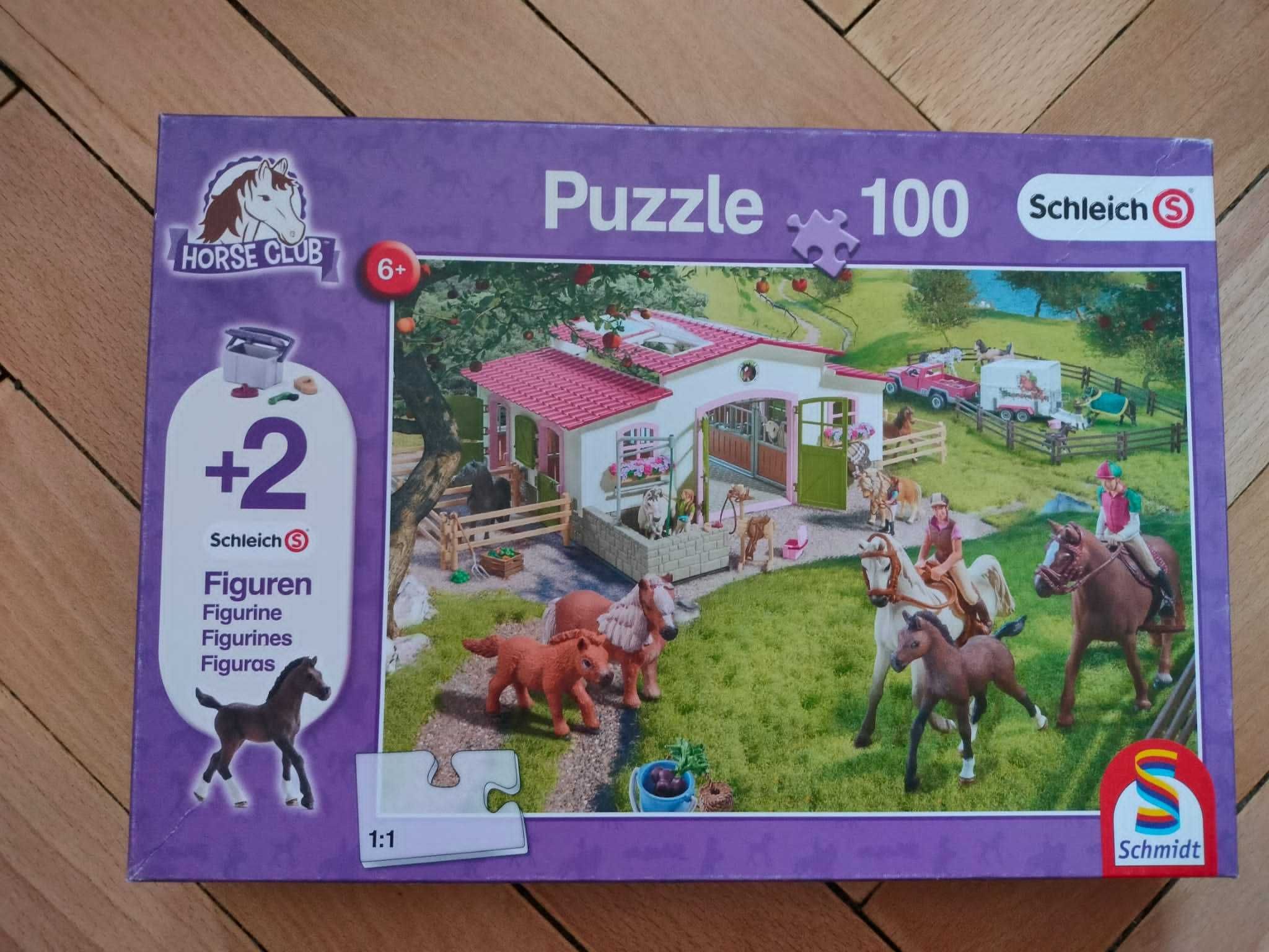 Puzzle konie - 2 komplety