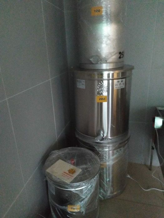 Bidões para Mel Inox
