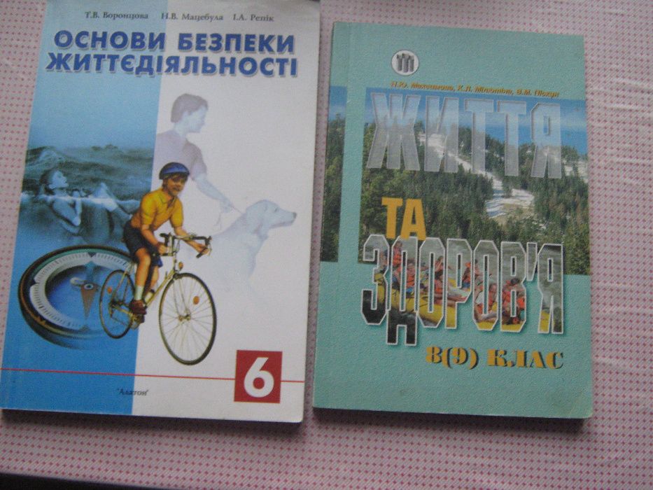 Учебники: математика, ОБЖ, трудовое обучение