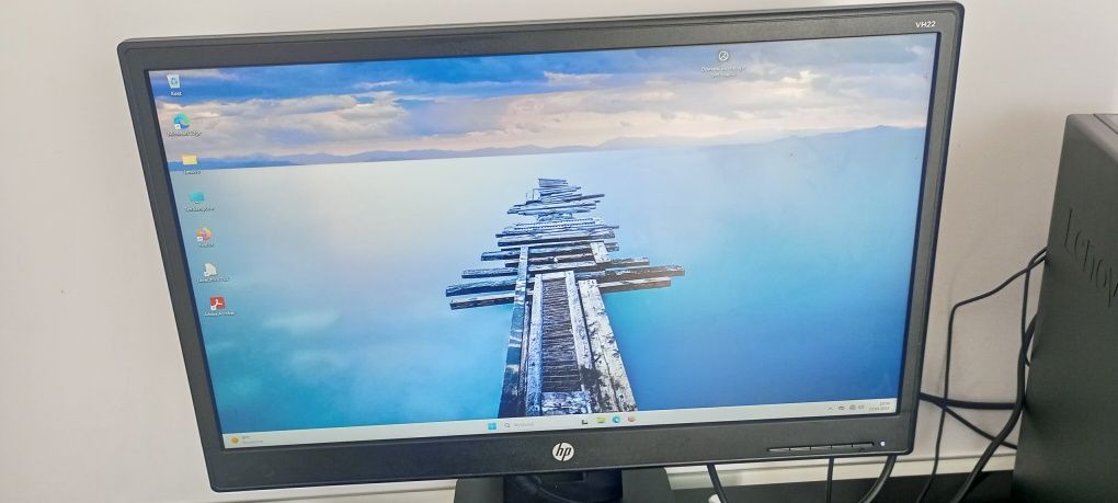 Zestaw komputerowy Lenovo M920S i5-9500, 256GB SSD z monitorem HP 22"