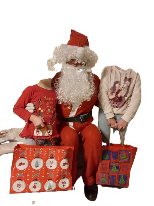 Strój Mikołaja dla dorosłej osoby - bdb stan