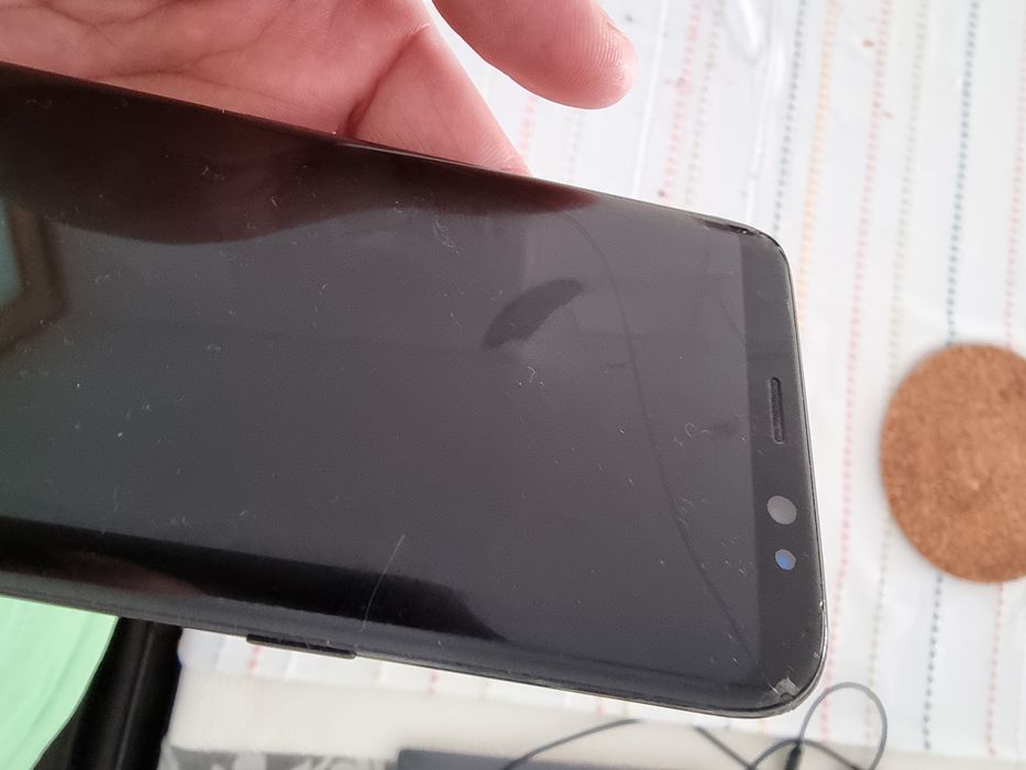 Samsung s8 ecrã danificado