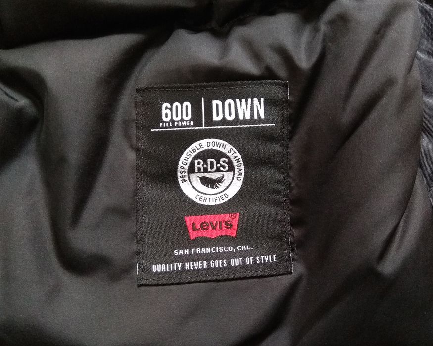 Levi's женский пуховик куртка женская оригинал XS