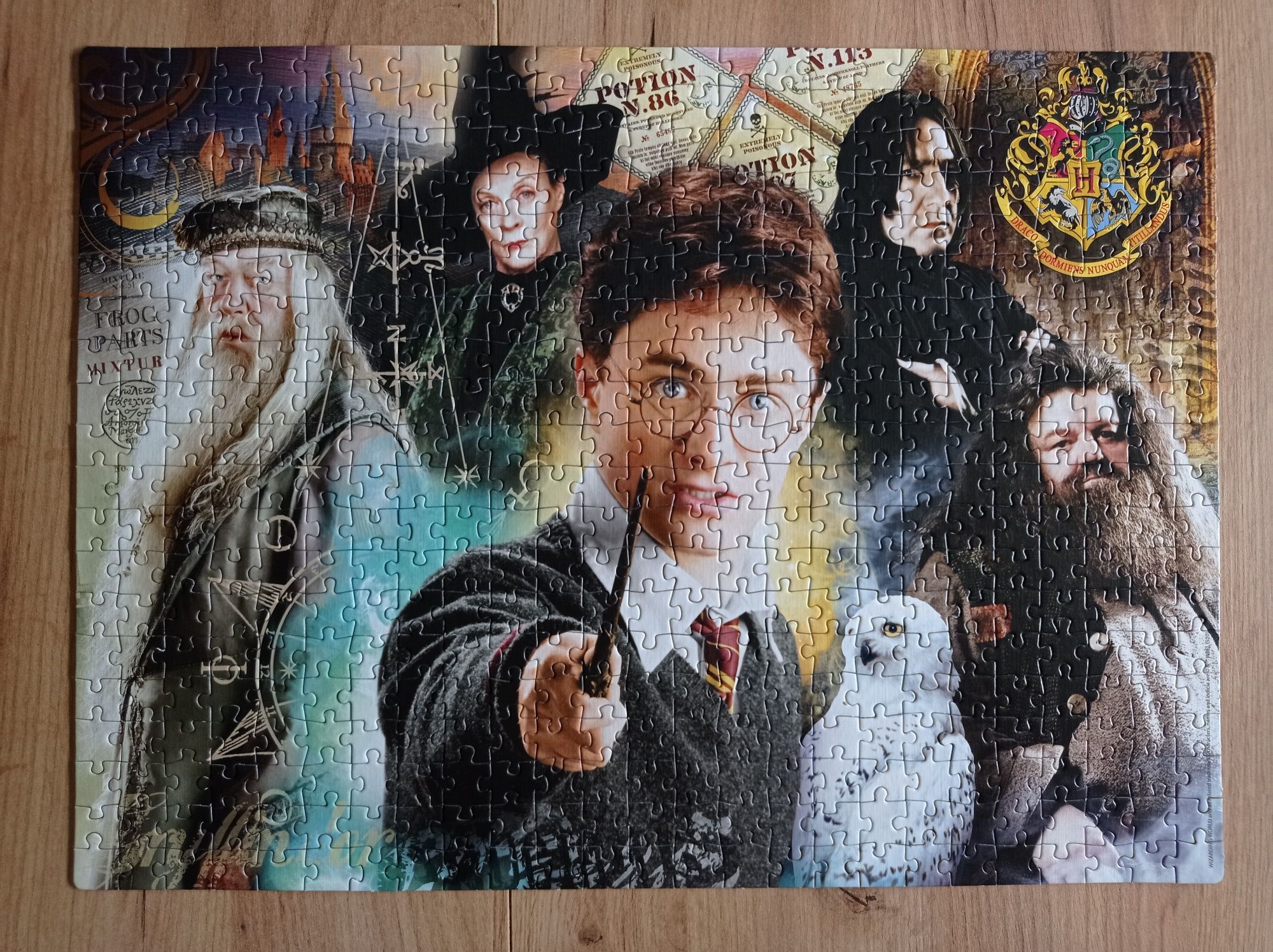 Puzzle Clementoni 500, Harry Potter, kompletne