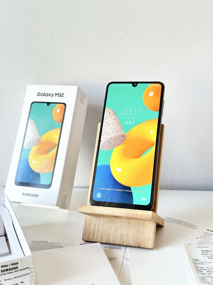6/128Gb Samsung M32 Як новий! Чек! Гарантія!