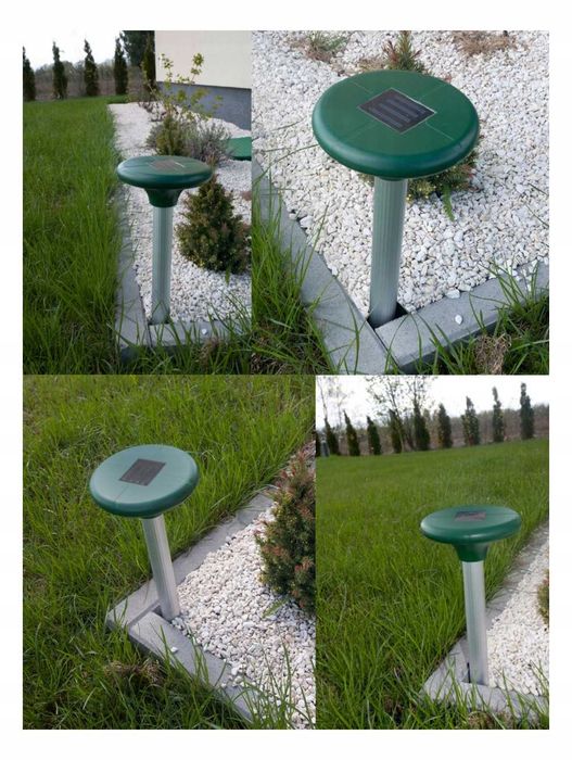 Kret krety ODSTRASZACZ SOLARNY kretów 1000m2 nowy