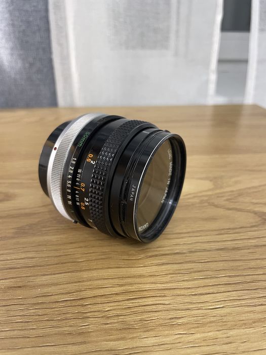 Объектив Canon LENS FD 55mm 1:1.8