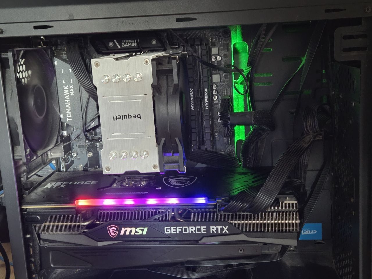 R5 3600,MSI b450,32gb ddr4 3600, MSI rtx 3070 game trio