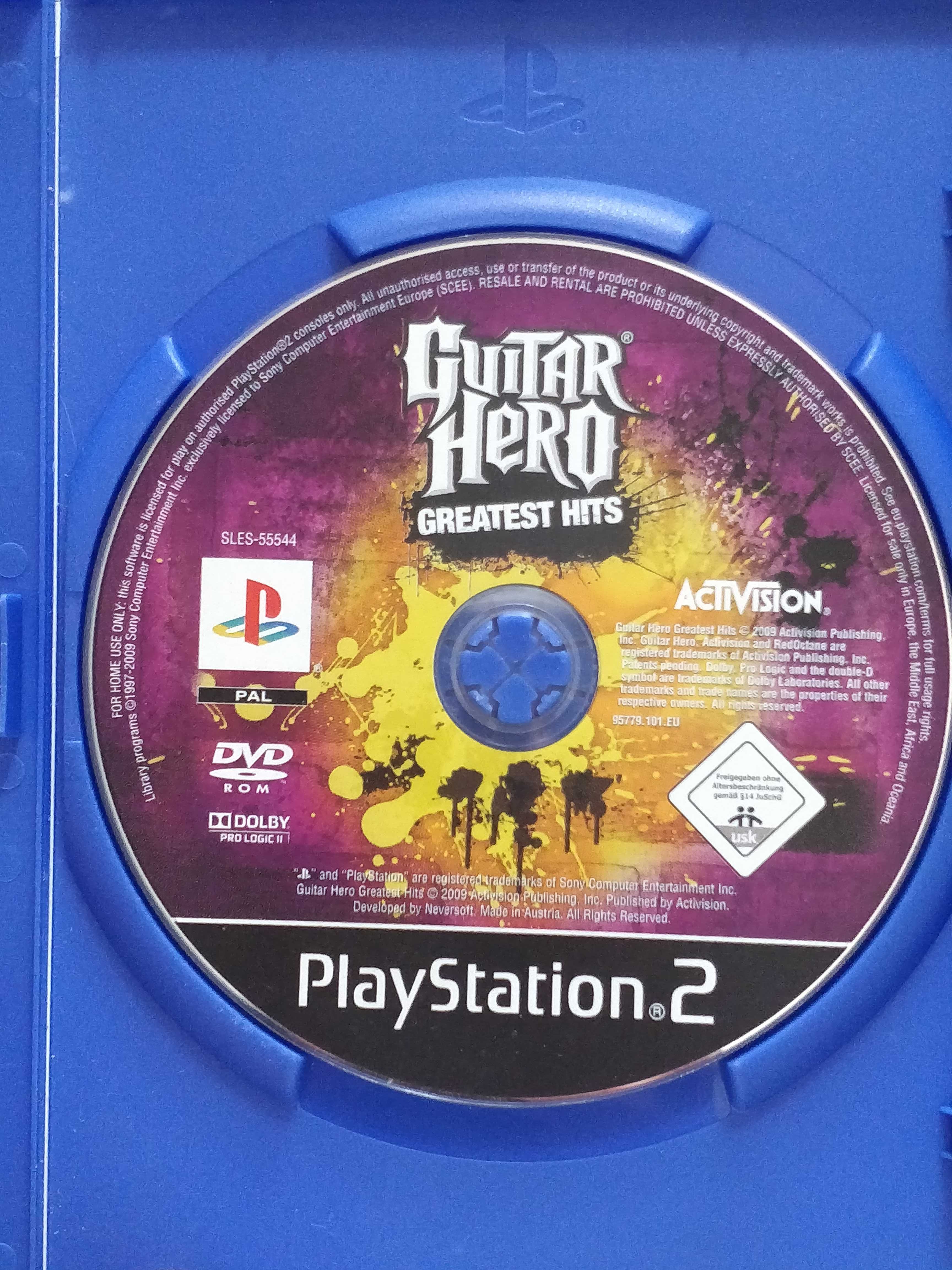 Guitar Hero Greatest Hits, Playstation