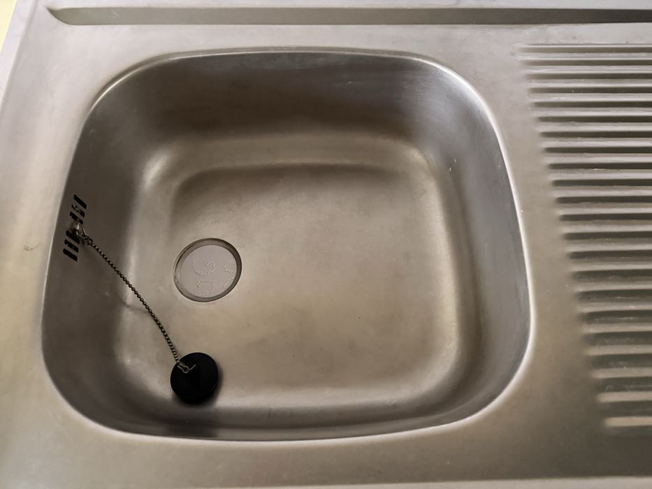 Zlewozmywak Kuchenny ze Stali Nierdzewnej z Ociekaczem Jednokomorowy