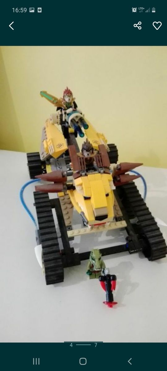 Lego Chima 70005 Królewski pojazd Lavala