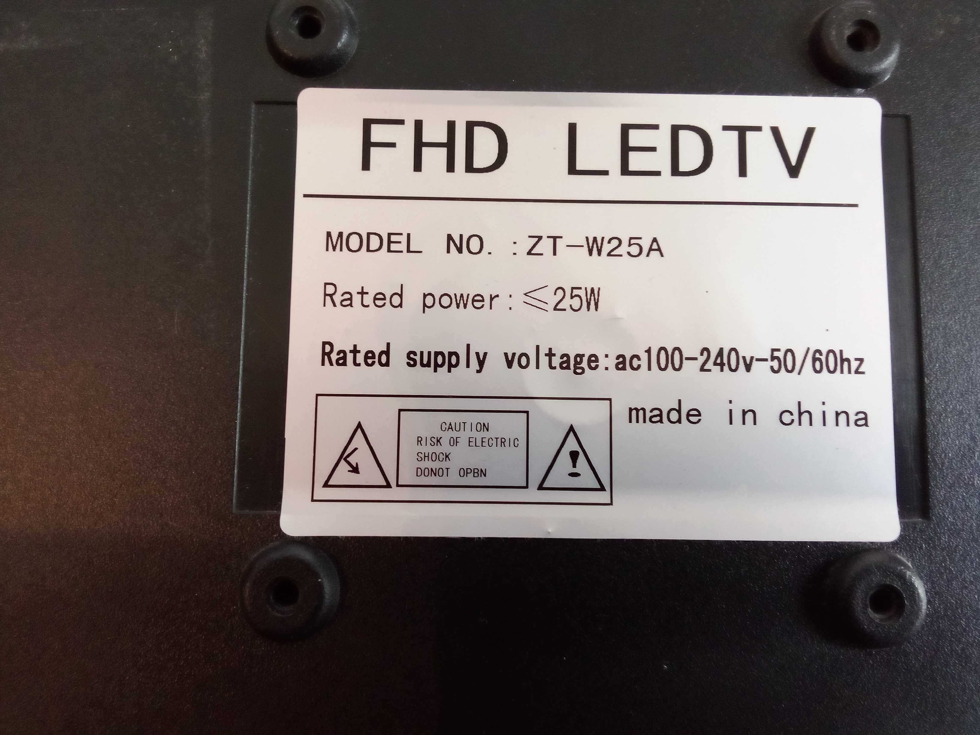 Telewizor  19" LED LOCO ZT-W25A/ Nowy Lombard / Cz-wa