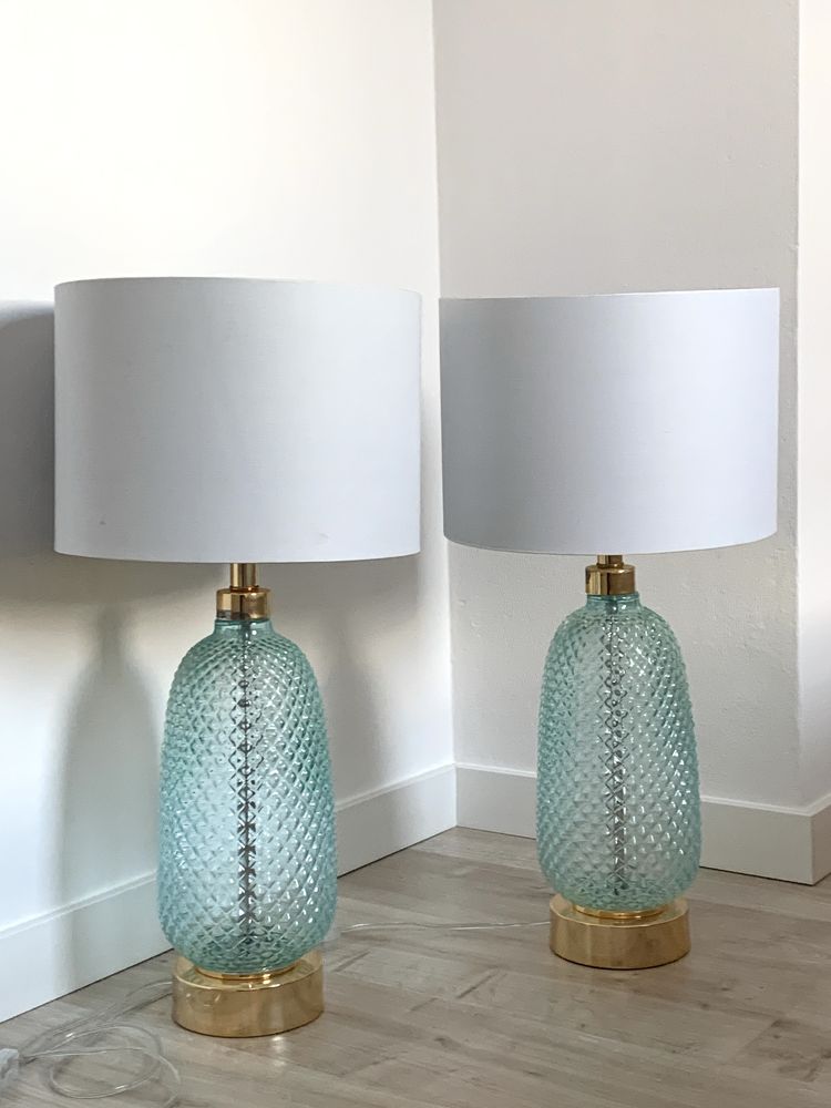 Komplet pieknych lamp