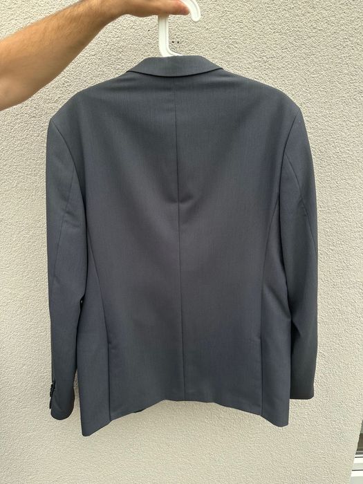 Garnitur szary Reserved r 50 XXL założony raz komplet wiskoza