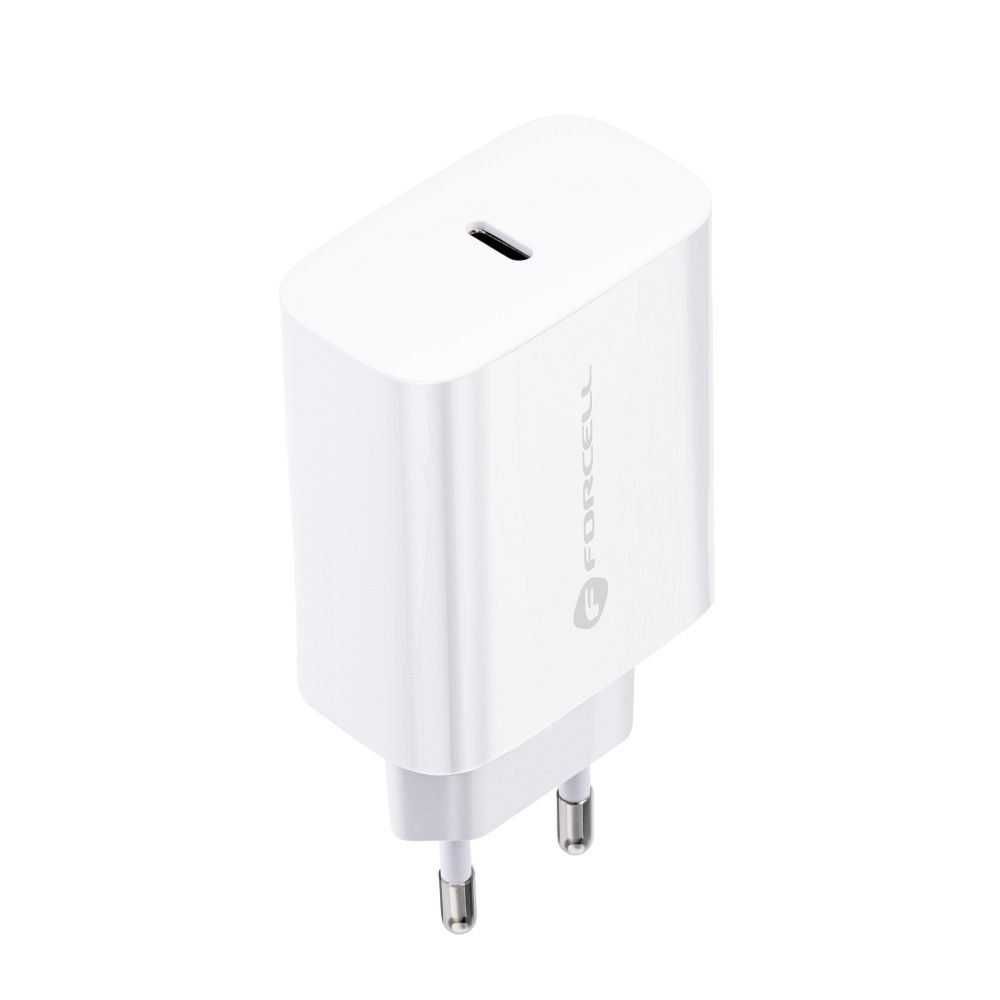 Ładowarka Forcell USB typ C uniwersalna 3A 25W z funkcją PD i QC 4.0