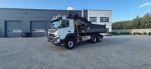 Volvo FMX 410 Meller Kipper Hydroburta Dźwig Hiab 144 Hardox  319 000 N