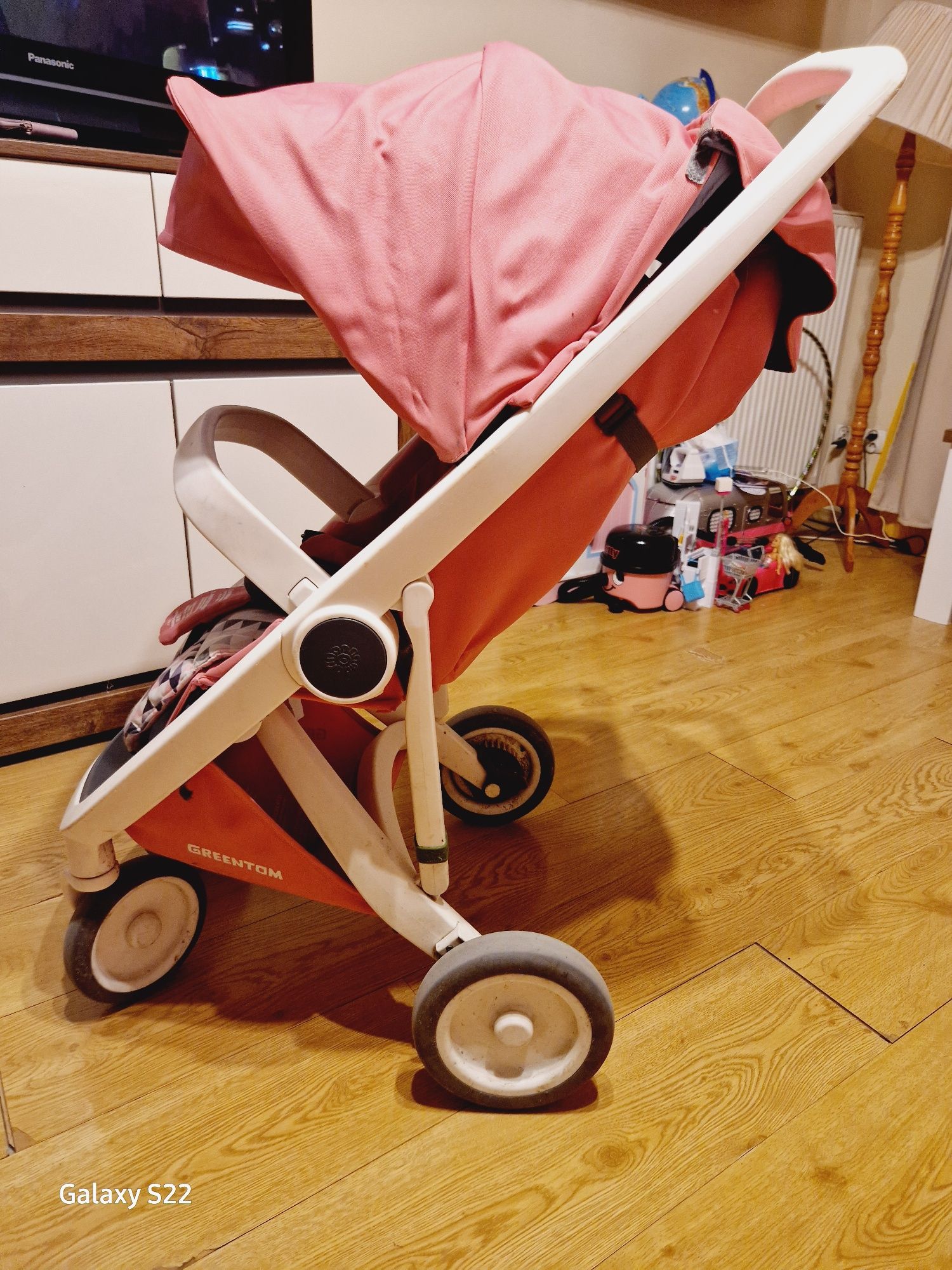 Greentom classic pink wózek spacerowy