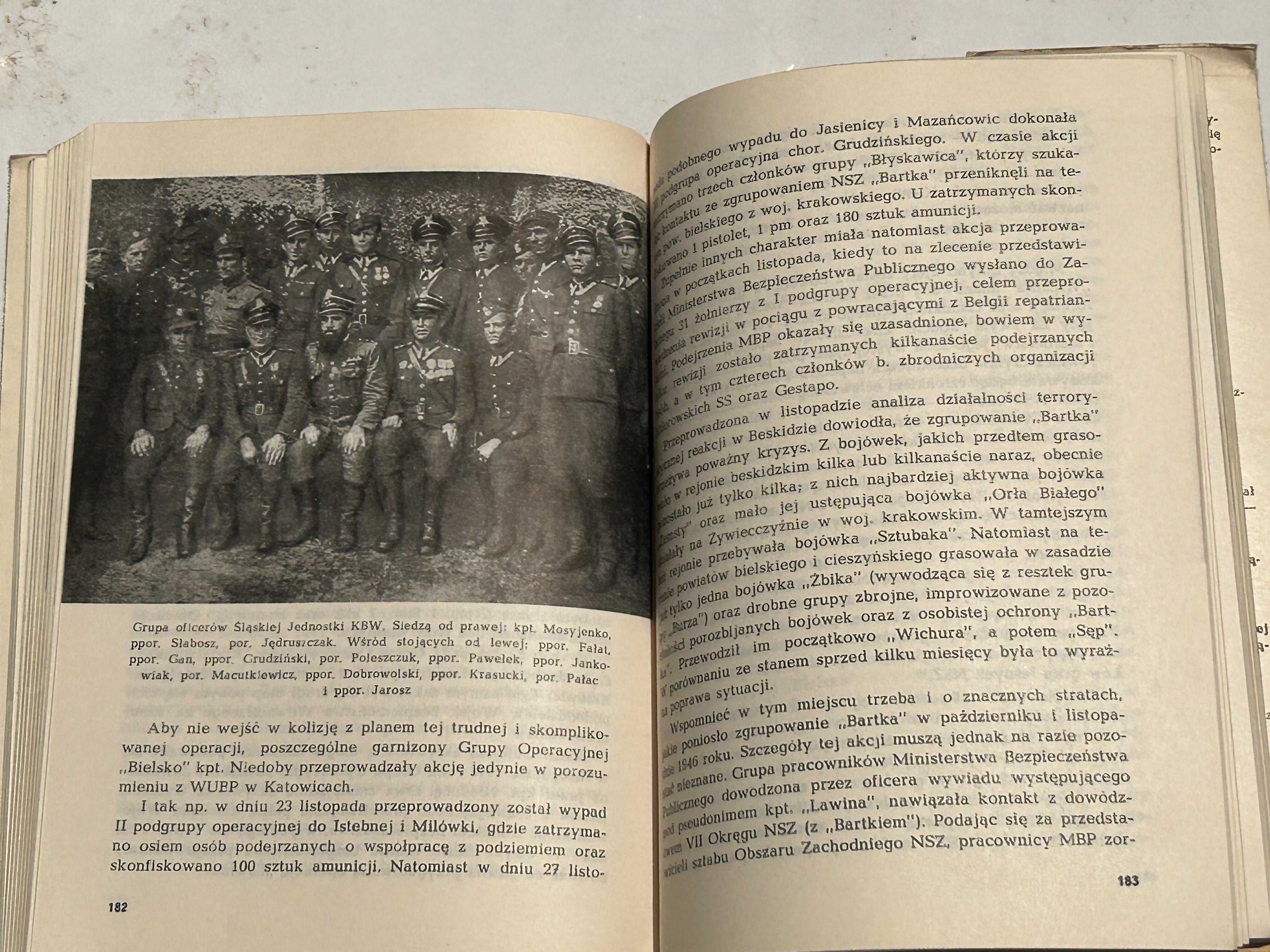 ŚLĄSKA JEDNOSTKA KORPUSU BW w Walce z Reakcyjnym Podziemiem