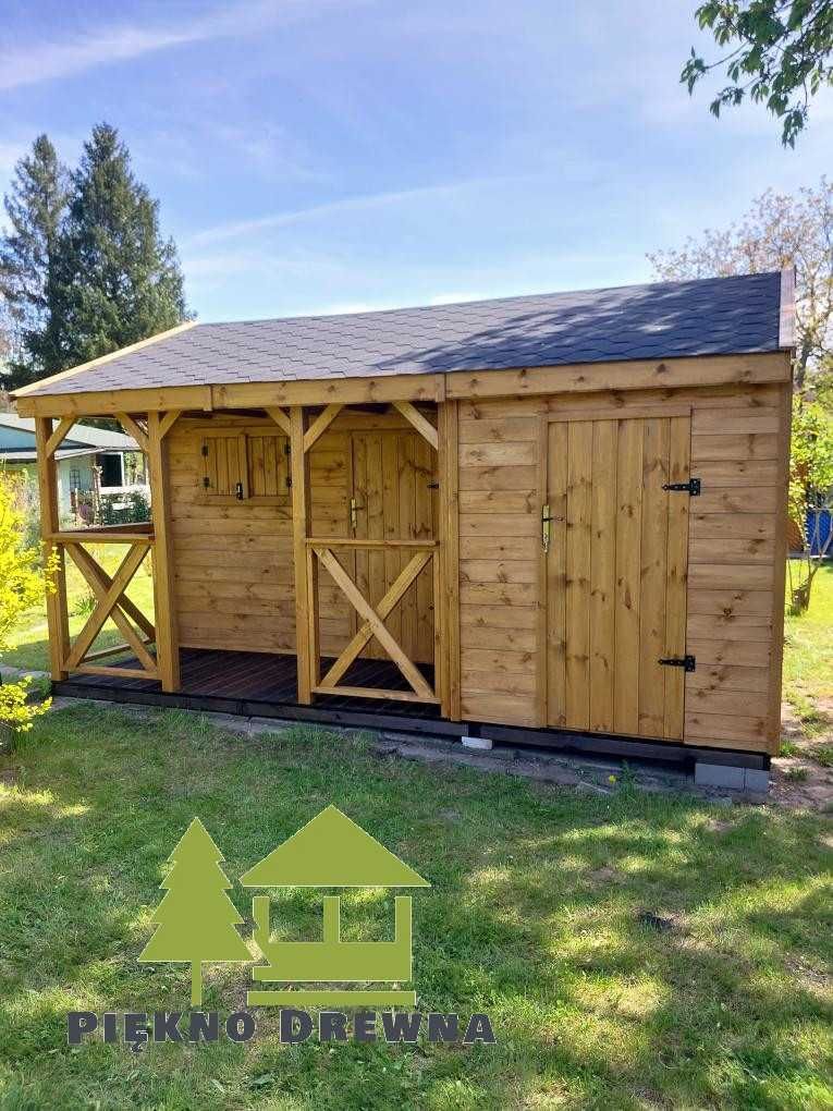 Domek Letniskowy / Domek Działkowy 5x4 Radek   SZYBKA REALIZACJA