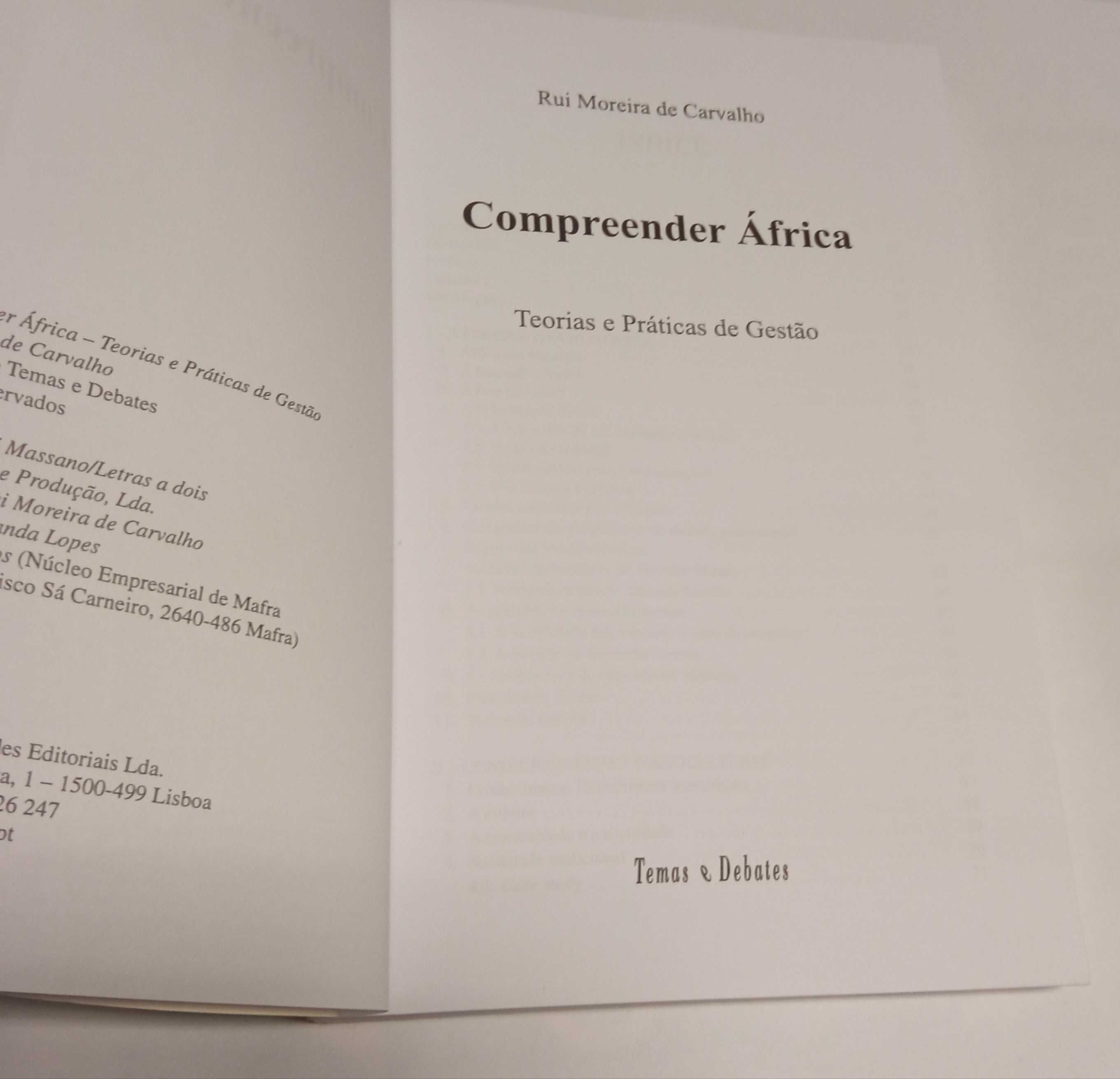 Compreender África, de Rui Moreira de Carvalho