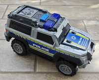 Dickie Toys - Policja SUV z robotem srebrna 30cm / dźwięki, światla