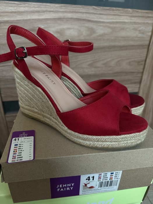 Sandały na Koturnie i Platformie