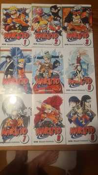 Mangá naruto vol 1-9