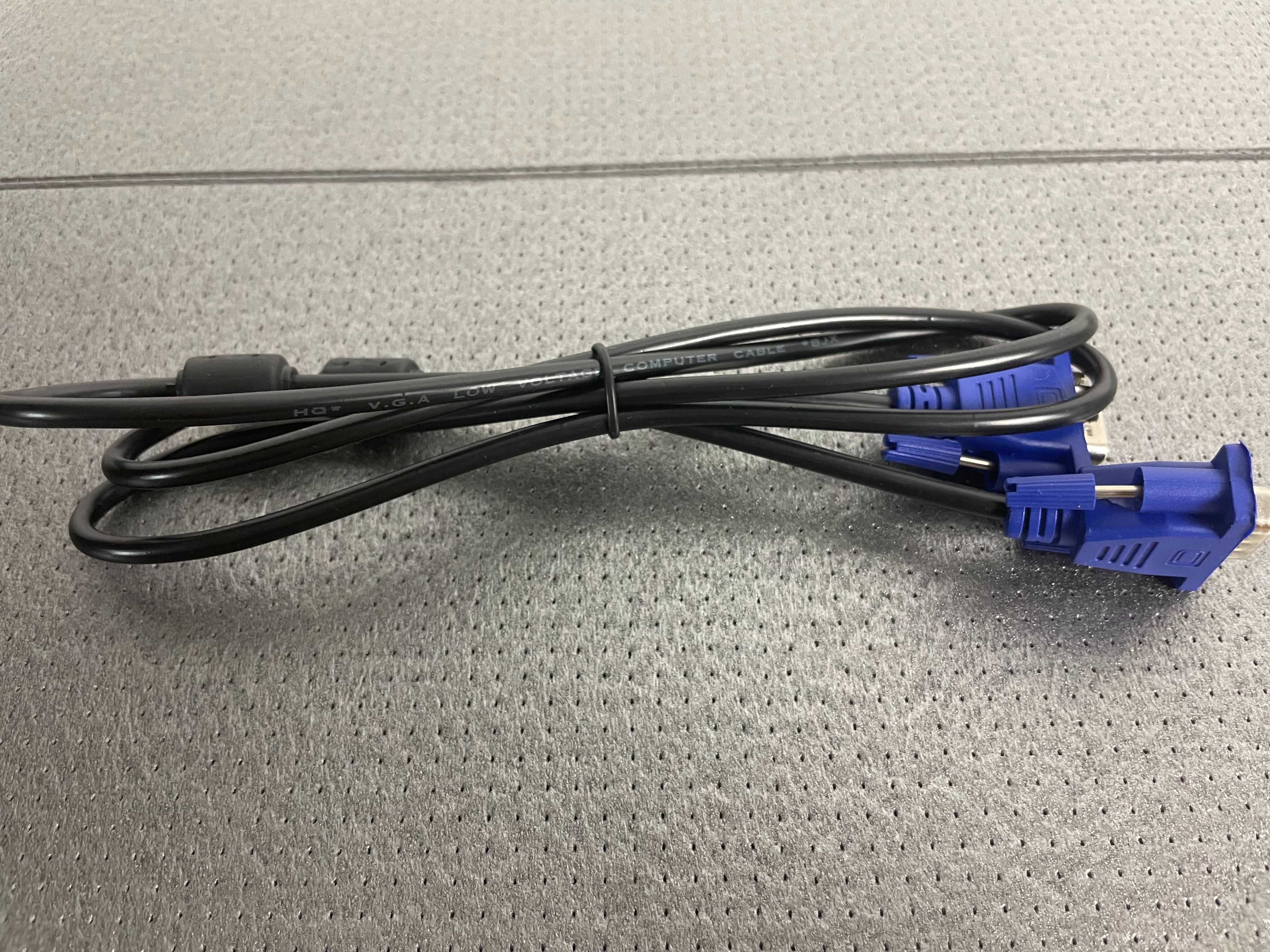 Kabel przewód do monitora VGA-VGA D-SUB FHD 1.5m