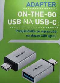 Adapter OTG gniazdo USB na wtyk Typ-C