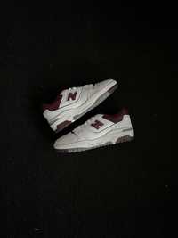 New Balance 550 White Bordeaux