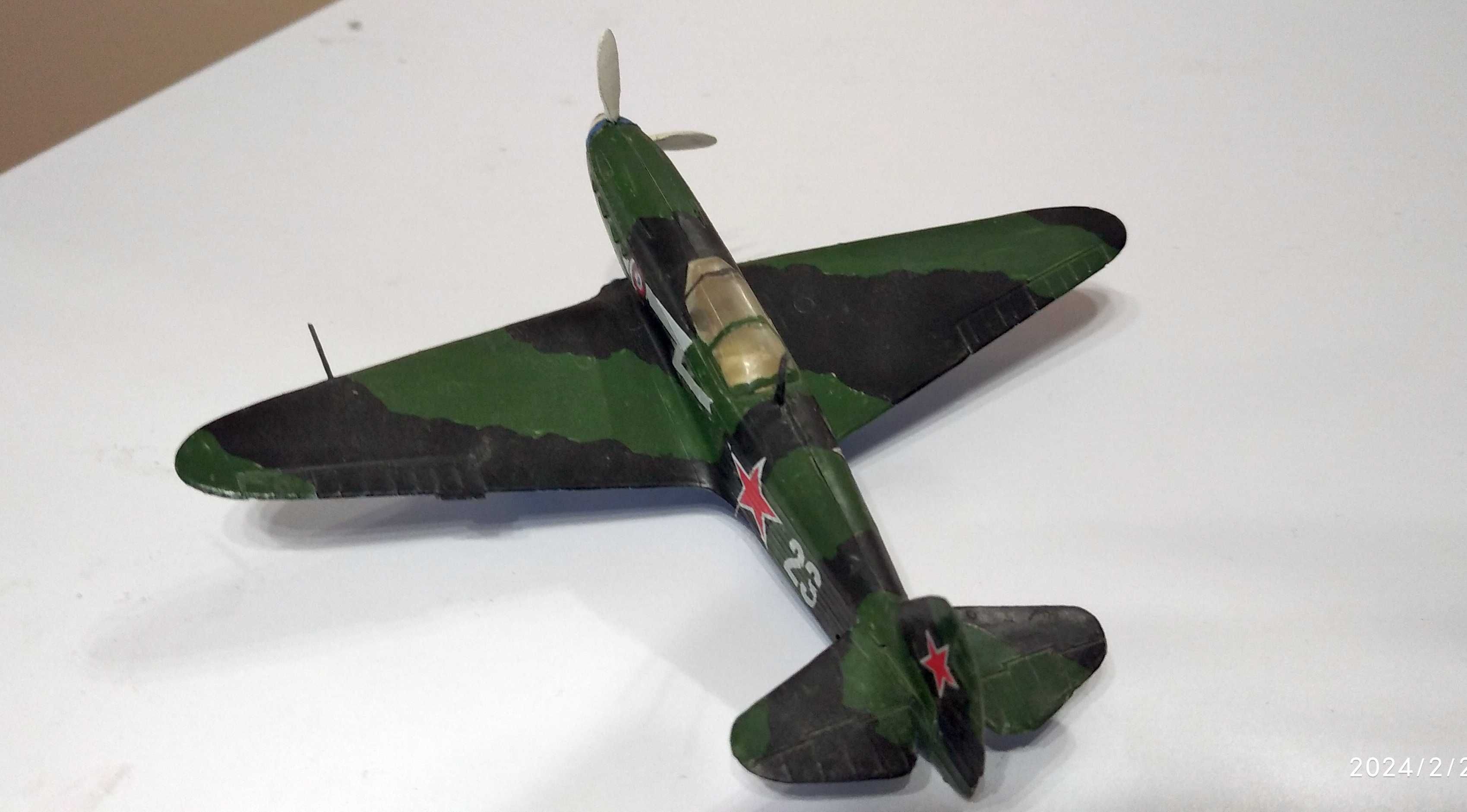 Modele samolotów w skali 1:72