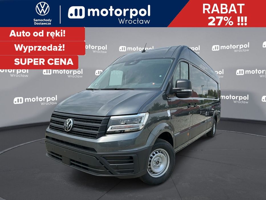 Volkswagen Crafter 35 Furgon LONG/Automat/L5H3, 2.0BiTDI 177KM, 4490mm, Wysoki dach, r.o. 4490  35 Furgon LONG/Automat/L5H3, 2.0BiTDI 177KM, 4490mm, Wysoki dach, r.o.
