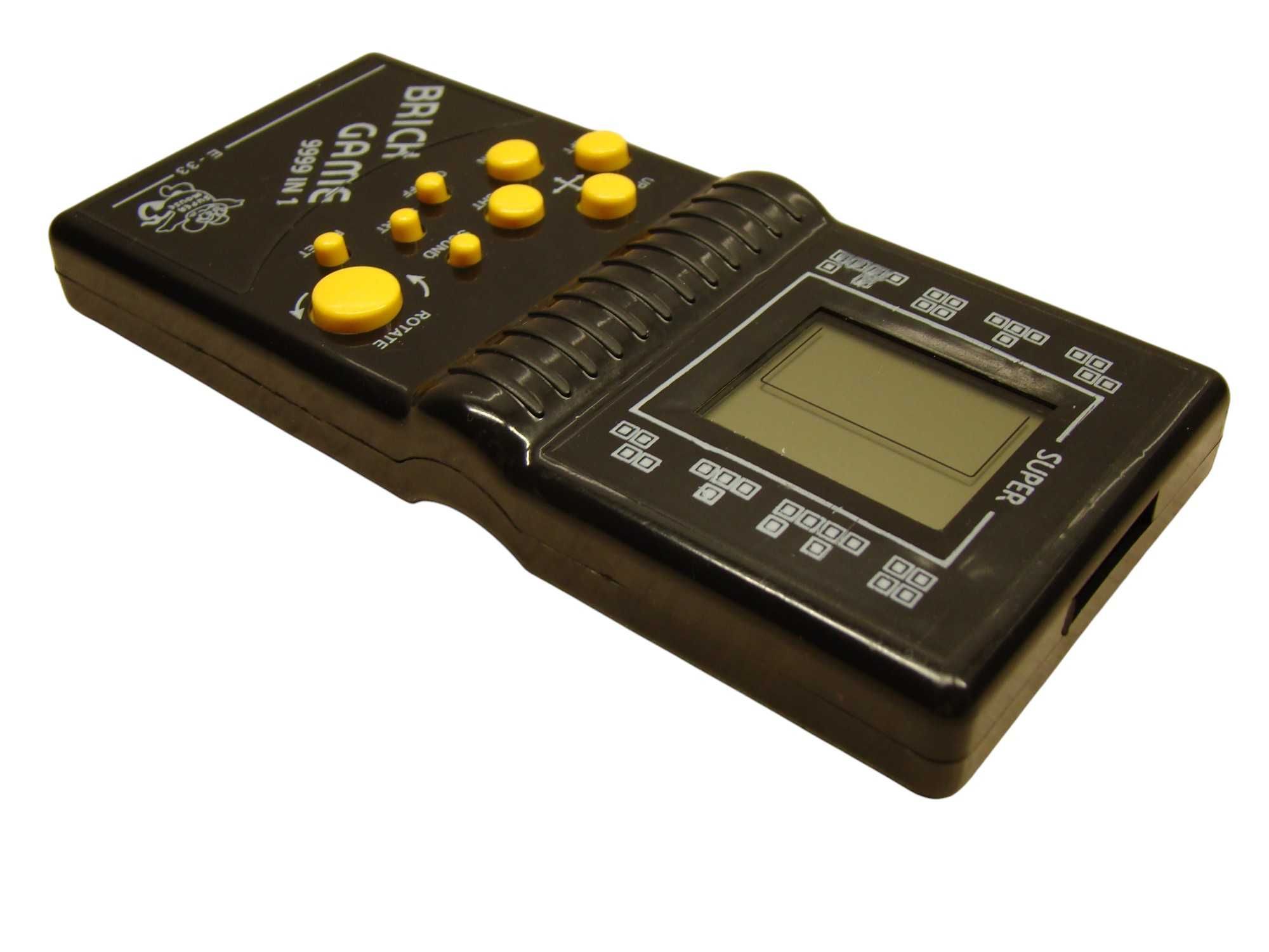 Kieszonkowa konsola Tetris z lat 90 na baterie