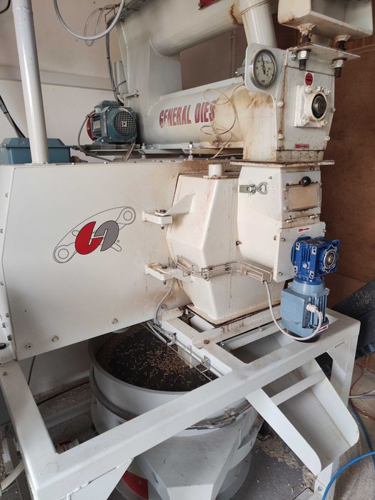 Granulator, peleciarka linia