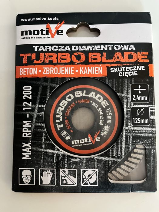 Tarcza do cięcia kamienia i betonu