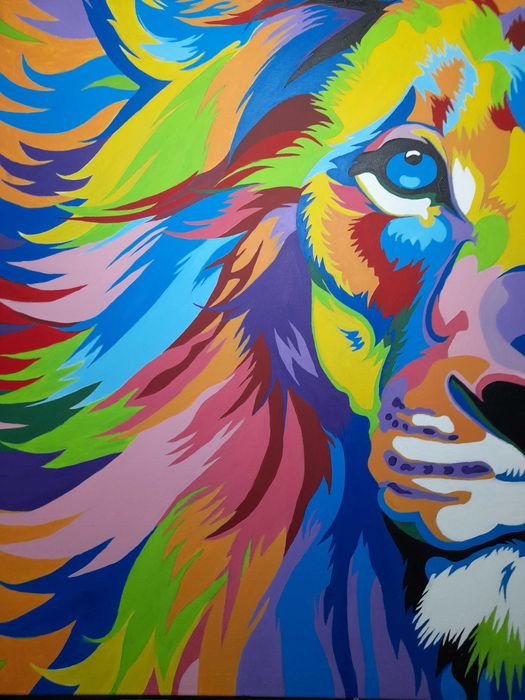 Quadros Telas Pinturas Únicas – Feito à Mão por Artista