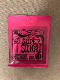 Struny do gitary elektrycznej 9-42 Ernie Ball Super Slinky 2223, 2 kpl