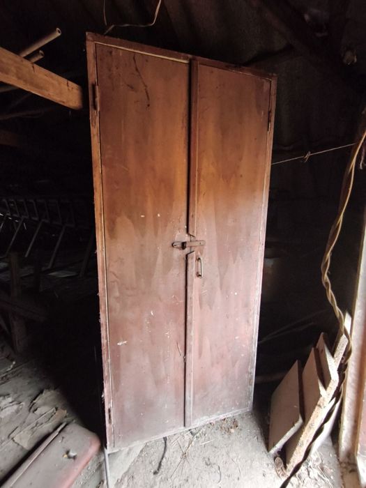 Дерев'яні двері двостворчаті з коробкою