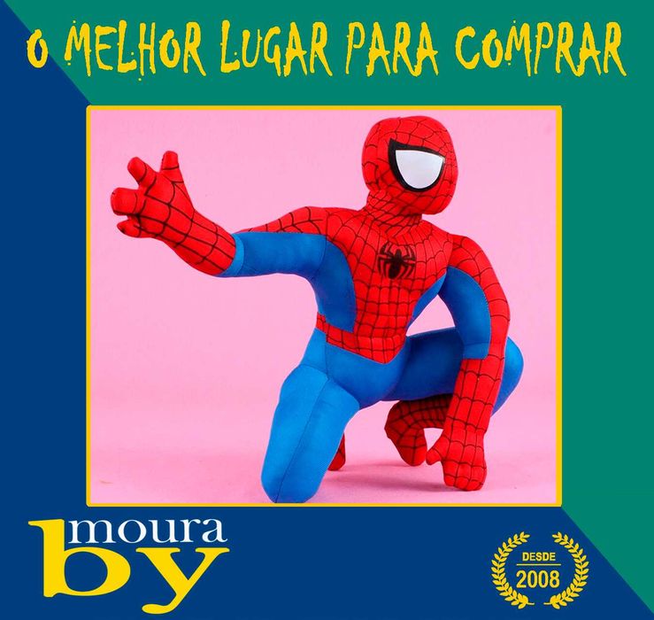 Homem aranha em Peluche