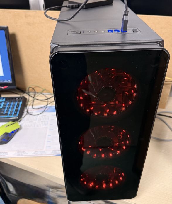 zestaw Gamingowy Razen 7,ram-16Gb,rx570-8Gb,SSD+HDD,ARGB